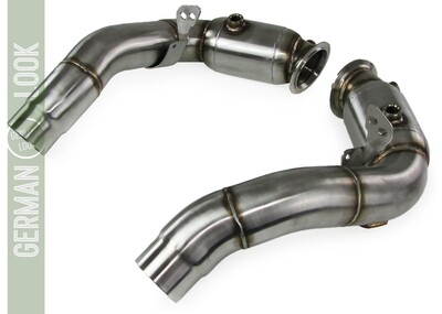 Downpipe em inox com Kat para BMW M5 F10 10-16 M6 F12 F13 a partir de 2012 Downpipe em inox com Kat para BMW M5 F10 10-16 M6 F12 F13 a partir de 2012