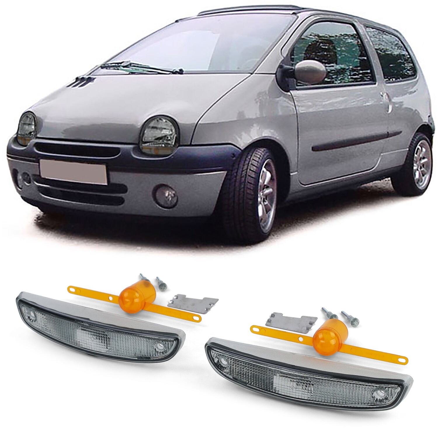 Paire de clignotants pour Twingo 1993 - 1998 Paire de clignotants pour Twingo 1993 - 1998