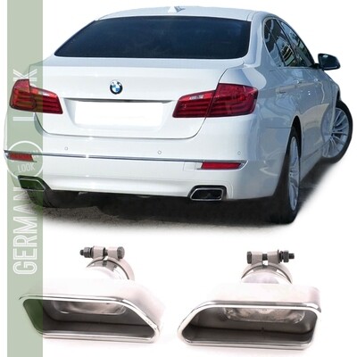 Tubo de escape desportivo parece 550D / 550I para BMW Série 5 F10 F11 Série 6 F12 F13