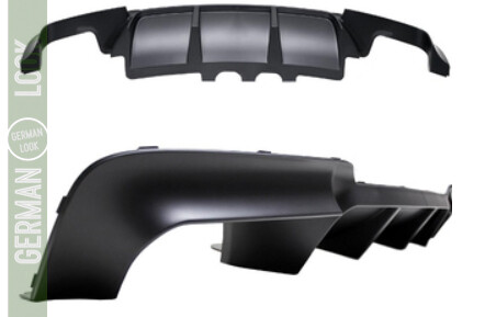 Sport Look Pack M Difusor de Pára-choques Traseiro para BMW Série 5 F10 F11