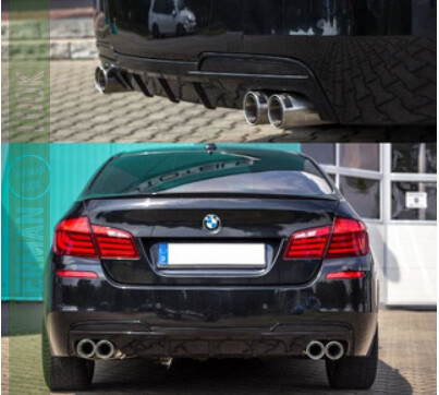 Difusor do para-choques traseiro Sport Look Pack M para BMW Série 5 F10 F11
