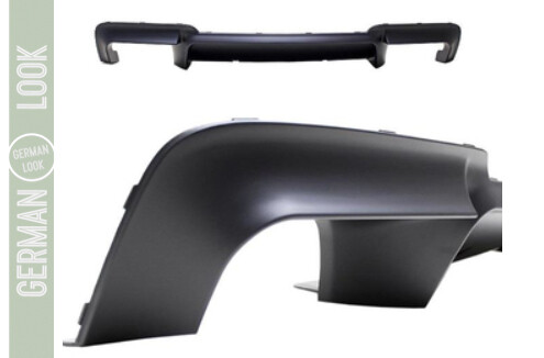 ? Diffuseur Arrière BMW F10 F11 Noir Sport Look Pack M – Double Sortie Performance