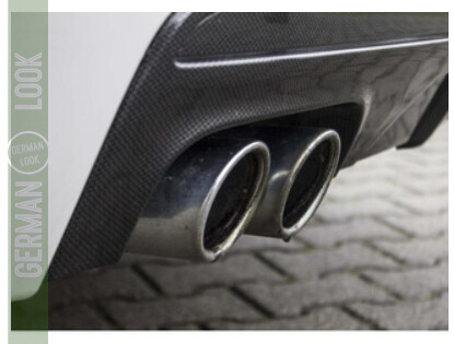 Sport Look Pack M Difusor de Pára-choques Traseiro para BMW Série 5 F10 F11