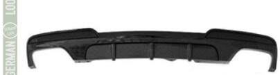 Sport Look Pack M Difusor de Pára-choques Traseiro para BMW Série 5 F10 F11