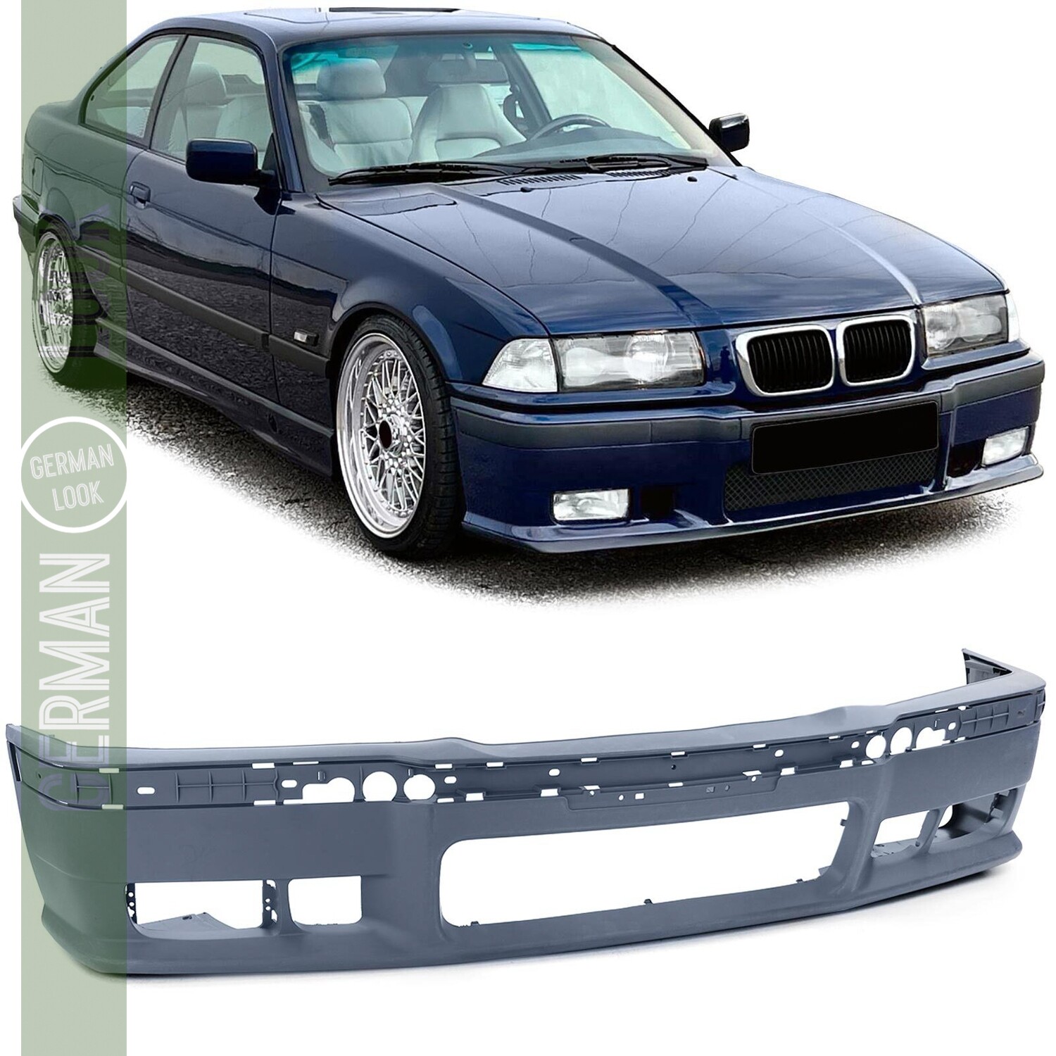 Paraurti anteriore BMW Serie 3 E36 1990-1998 stile Pack M M-Tech – ABS Sport OEM Paraurti anteriore BMW Serie 3 E36 1990-1998 stile Pack M M-Tech – ABS Sport OEM
