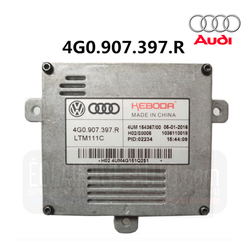 Module ballast LED OEM 4G0 907 397 R Audi VW Skoda ECU DRL d’origine