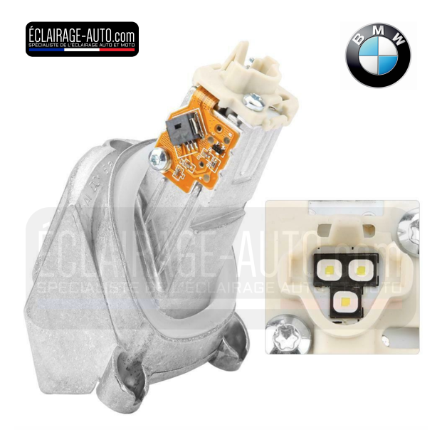 Module LED Angel Eyes BMW F07 F10 F11 F18 – Réparation DRL OEM 63117343876