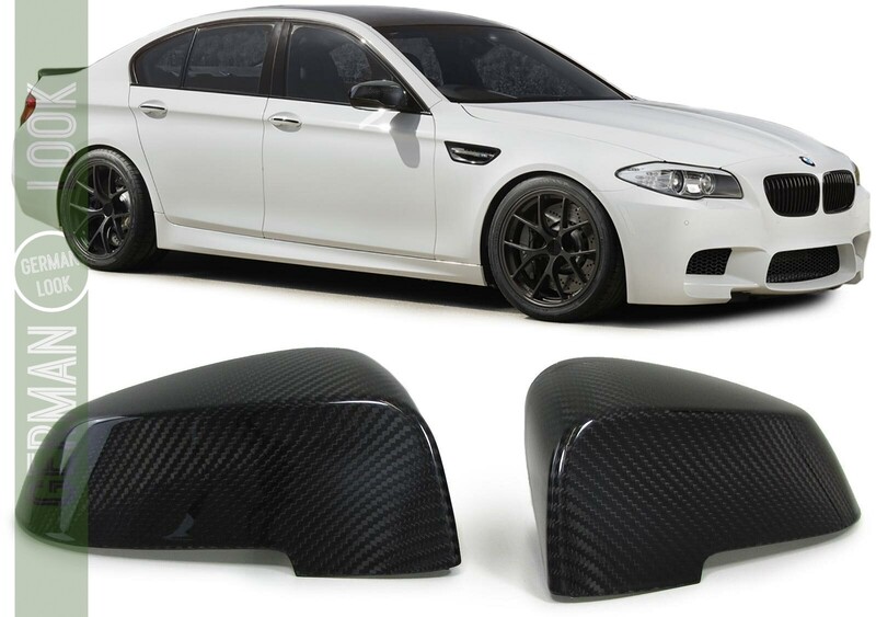 Look Pack Capas dos Espelhos Retrovisores Performance M para BMW Série 5 F10 F11 2010 - 2013