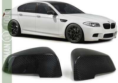 Look Pack Capas dos Espelhos Retrovisores Performance M para BMW Série 5 F10 F11 2010 - 2013