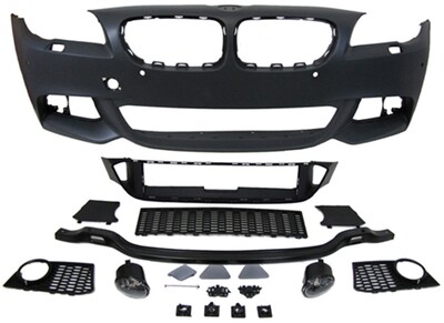 Pare-chocs avant BMW Série 5 F10 F11 2010-2013 M-Tech avec antibrouillards ABS