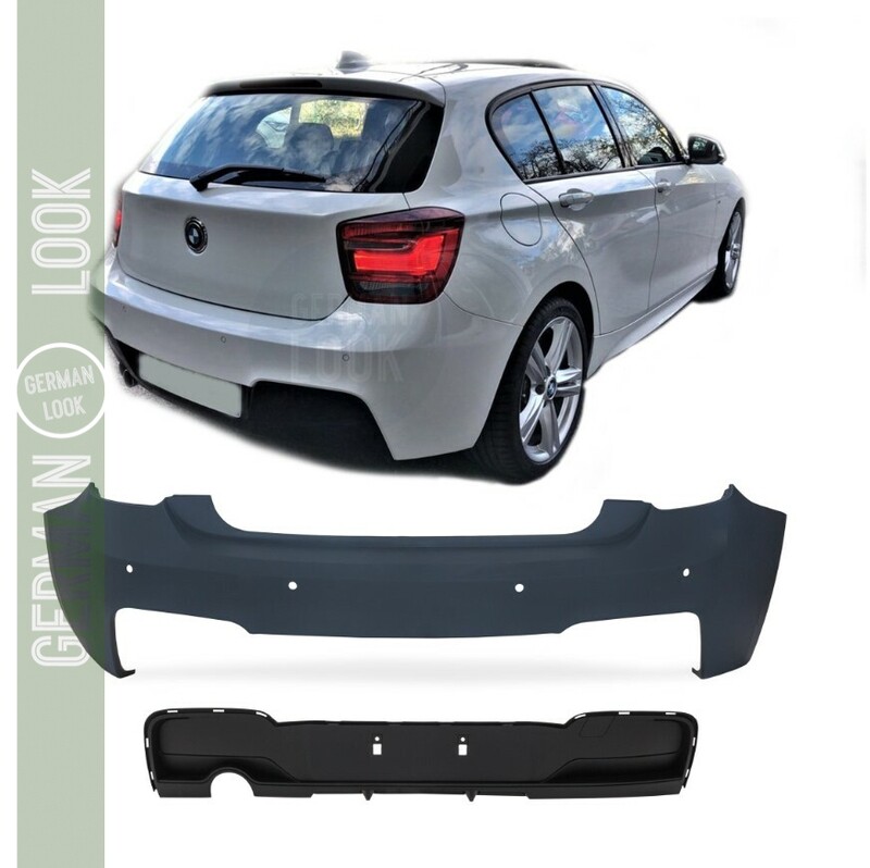 Pare-chocs arrière Pack M BMW Série 1 F20 2011-2015