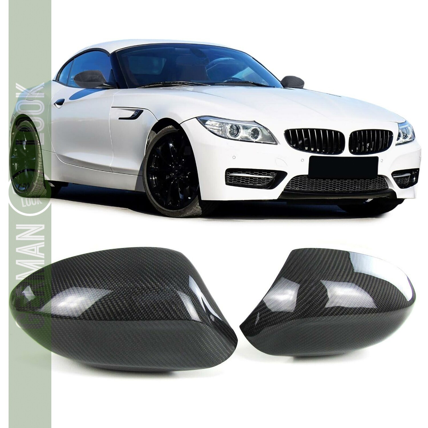 Coques de rétroviseur Look Pack M Performance pour BMW Z4 E89 à partir de 2009