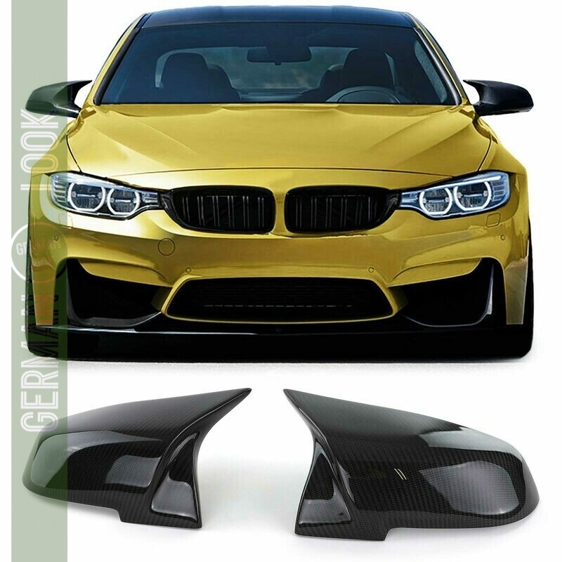 Coques de rétroviseur BMW F20 F30 carbone véritable Look M Performance