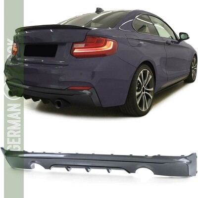 Diffuseur arrière BMW Série 2 F22 F23 (2013-2021) – Look M Performance Pack M