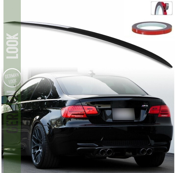Spoiler / Aileron / Lâmina de mala Sport Look Pack M para BMW Série 3 E92 2006 - 2013