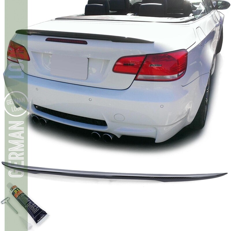 Spoiler de mala para BMW Série 3 E93 Cabrio 2006-2013 look carbono