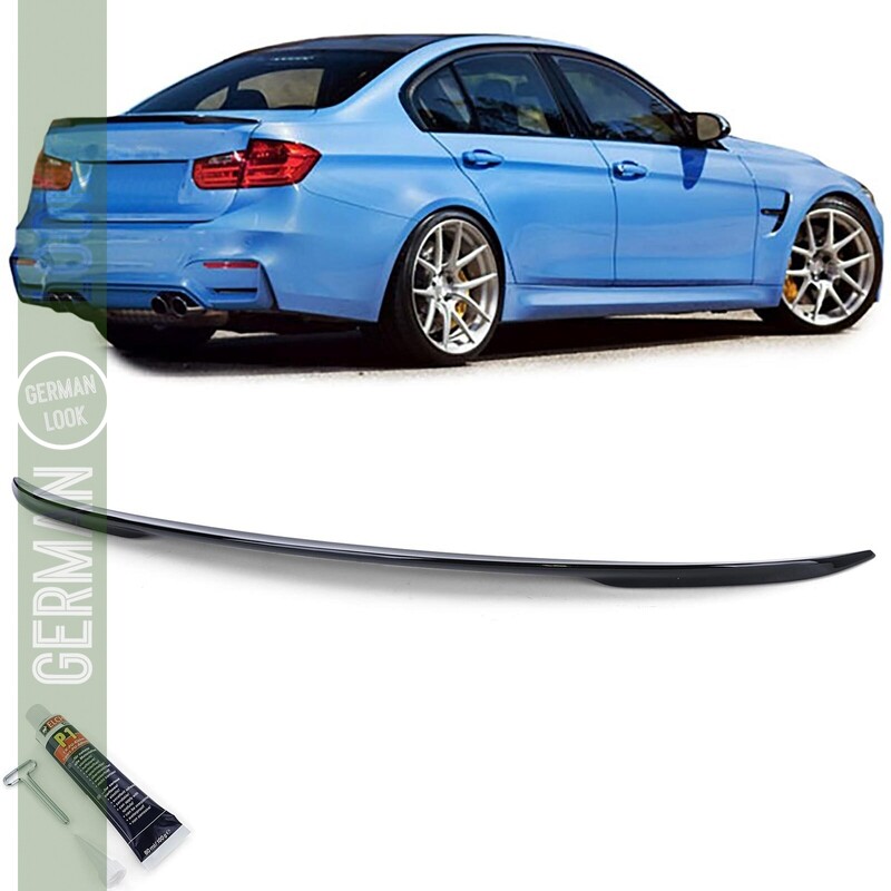 Becquet Performance BMW Série 3 F30 F80 M3 (2011-2019) – Noir brillant Look M Performance