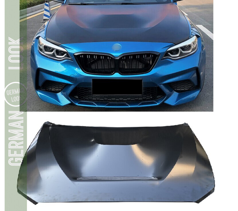 Capot Look M4 GTS BMW Série 1 F20 F21 F22 F87 M2 design sport