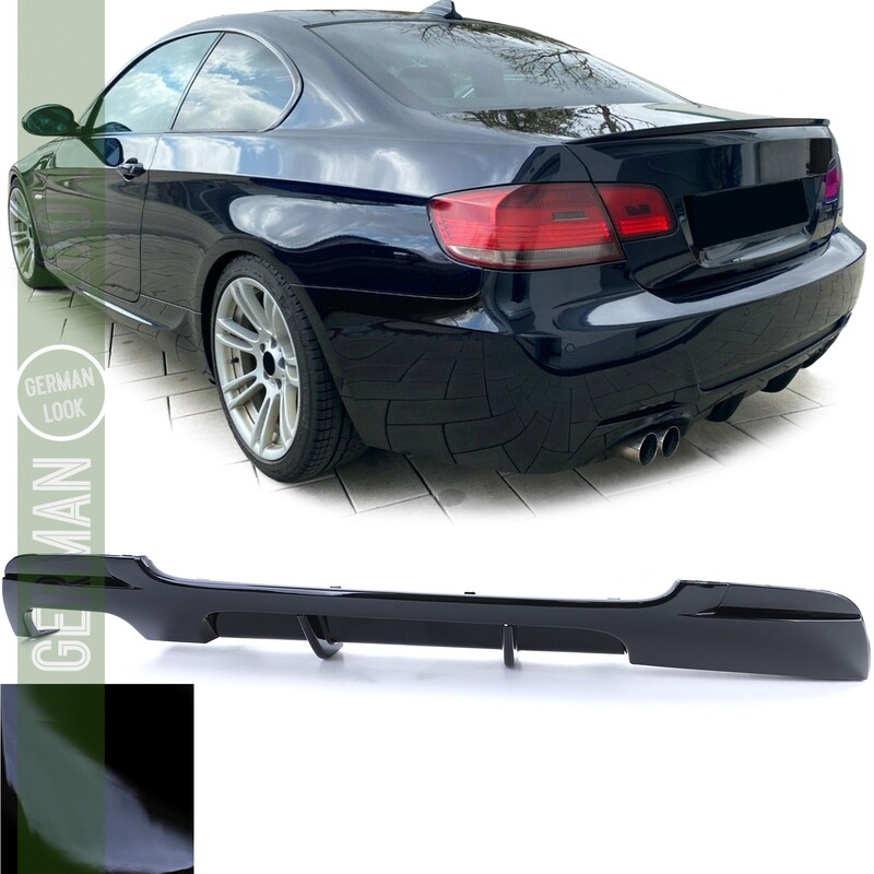 Difusor Performance BMW Série 3 E92 E93 2006-2010 - Preto Brilhante