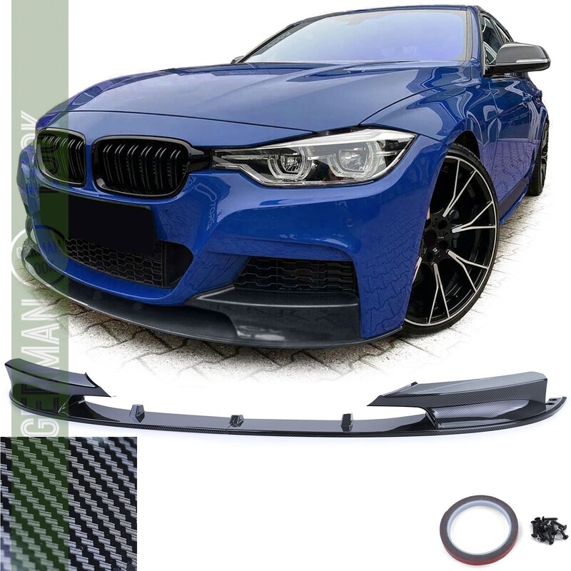 Lame Avant Performance Look Carbone BMW Série 3 F30 F31 Pack M 2011-2019