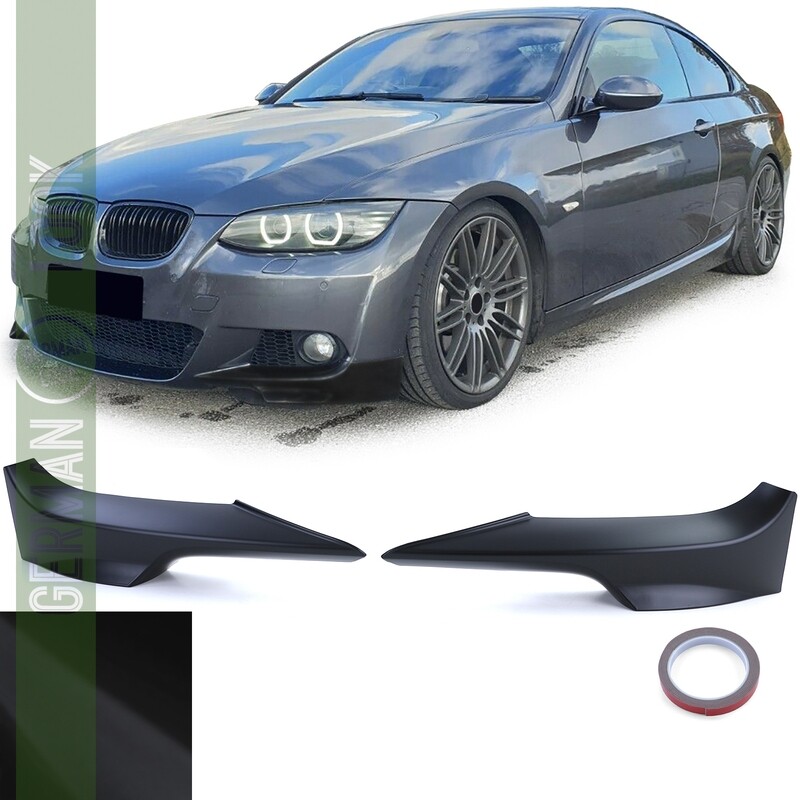 Déflecteur avant BMW Série 3 E92 E93 2006-2010 – Noir mat look M Performance