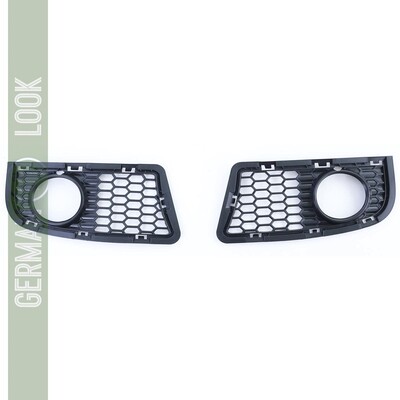 Paire de rejillas antibrouillard BMW Serie 5 F10 F11 2010-2013 Pack M noir Paire de rejillas antibrouillard BMW Serie 5 F10 F11 2010-2013 Pack M noir