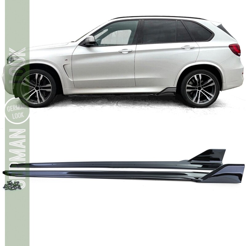 Rajout de Bas de caisse performance noir brillant pour BMW X5 F15 2013-2018