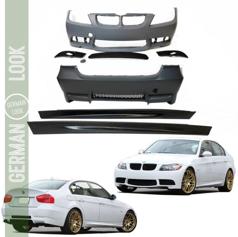 Kit carrosserie complet BMW Série 3 E90 2005-2008 Look M3 – Bodykit ABS sport Kit carrosserie complet BMW Série 3 E90 2005-2008 Look M3 – Bodykit ABS sport
