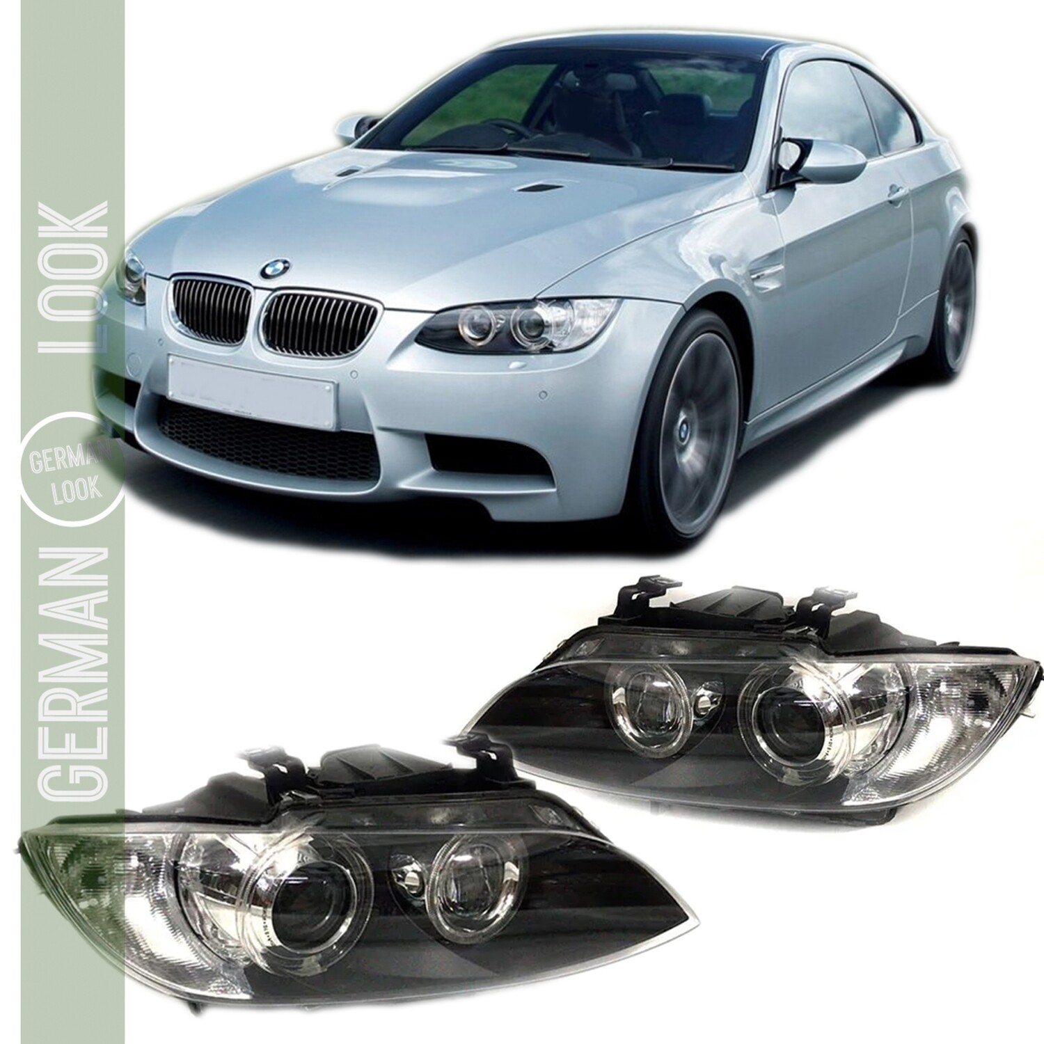 Phares avant xénon D1S BMW Série 3 E92 E93 (2006-2010) AFS – Feux directionnels OEM Plug & Play Phares avant xénon D1S BMW Série 3 E92 E93 (2006-2010) AFS – Feux directionnels OEM Plug & Play