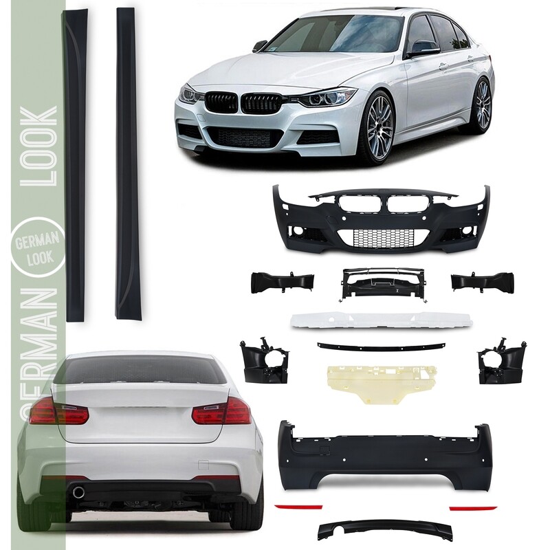 Kit Carrosserie Pack M BMW Série 3 F30 Berline 2011-2019 – Bodykit Complet