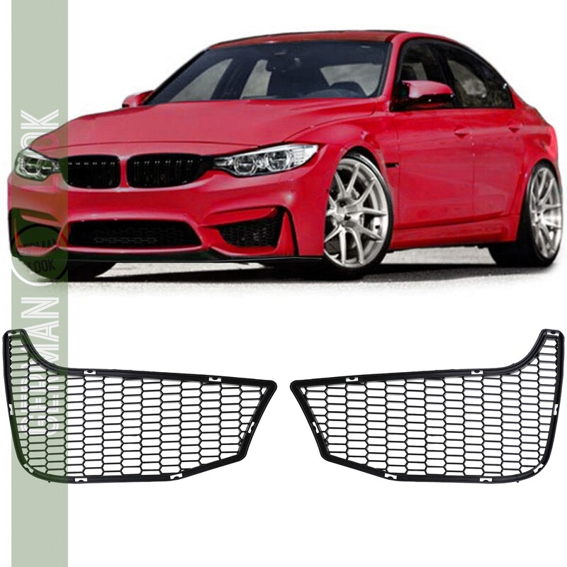 Grilles de Pare-Chocs Droite + Gauche BMW M3 F80 M4 F82 F83 Look M 2011-2021