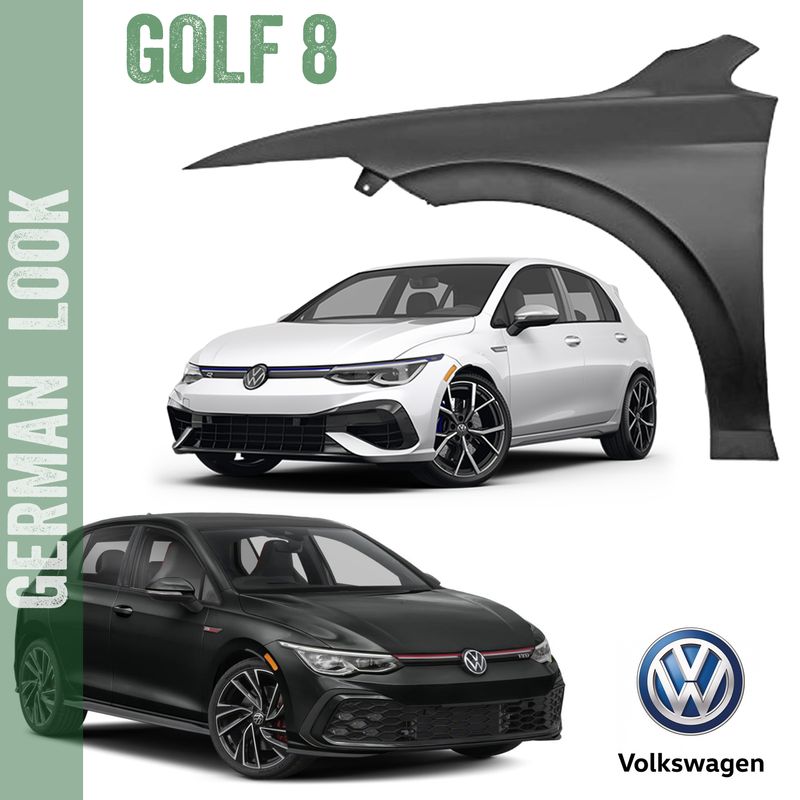 AILE GAUCHE ACIER VOLKSWAGEN GOLF 8 LIMOUSINE BREAK AILE GAUCHE ACIER VOLKSWAGEN GOLF 8 LIMOUSINE BREAK