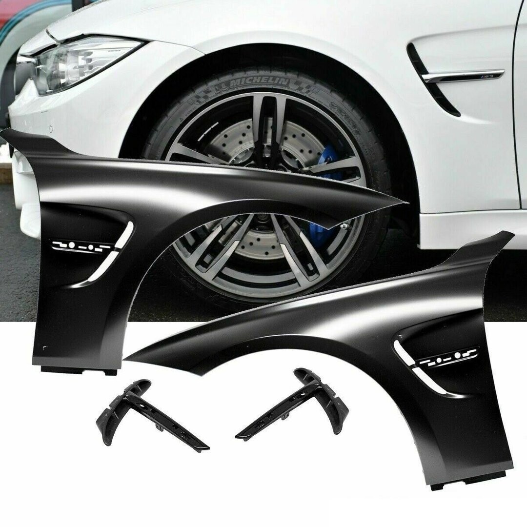Ailes avant Look M3 BMW Série 3 F30 F31 (2011-2019) – Kit Gauche + Droite Performance