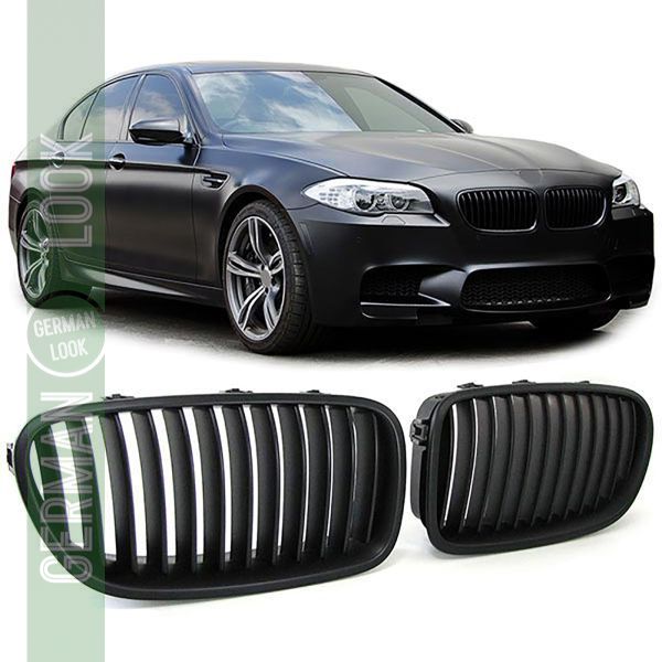 Grelha dupla desportiva Performance mate feita à medida para BMW F10 F11 Berlina Touring Grelha dupla desportiva Performance mate feita à medida para BMW F10 F11 Berlina Touring