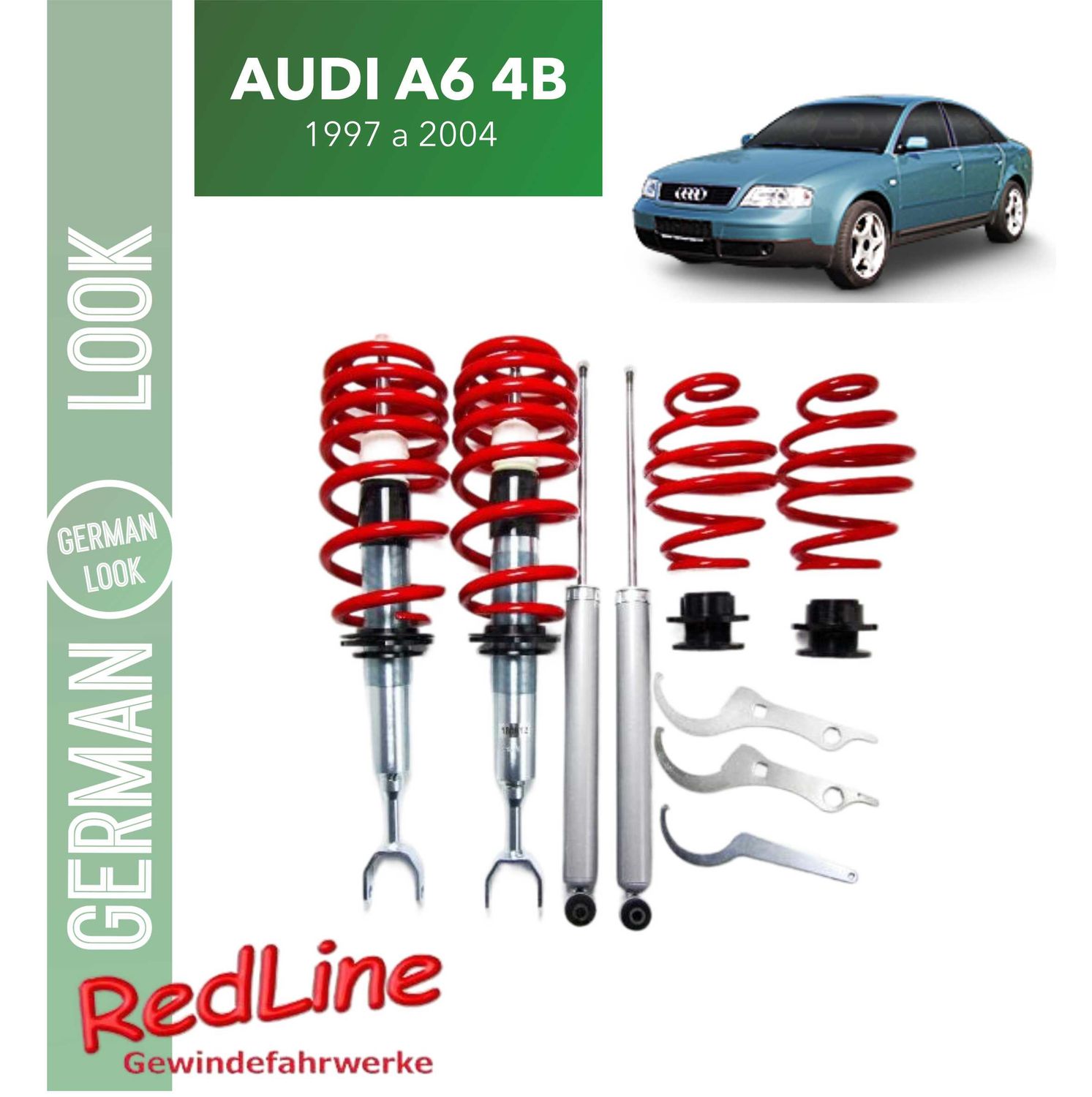 Kit combiné fileté Redline Audi A6 4B 1997-2004