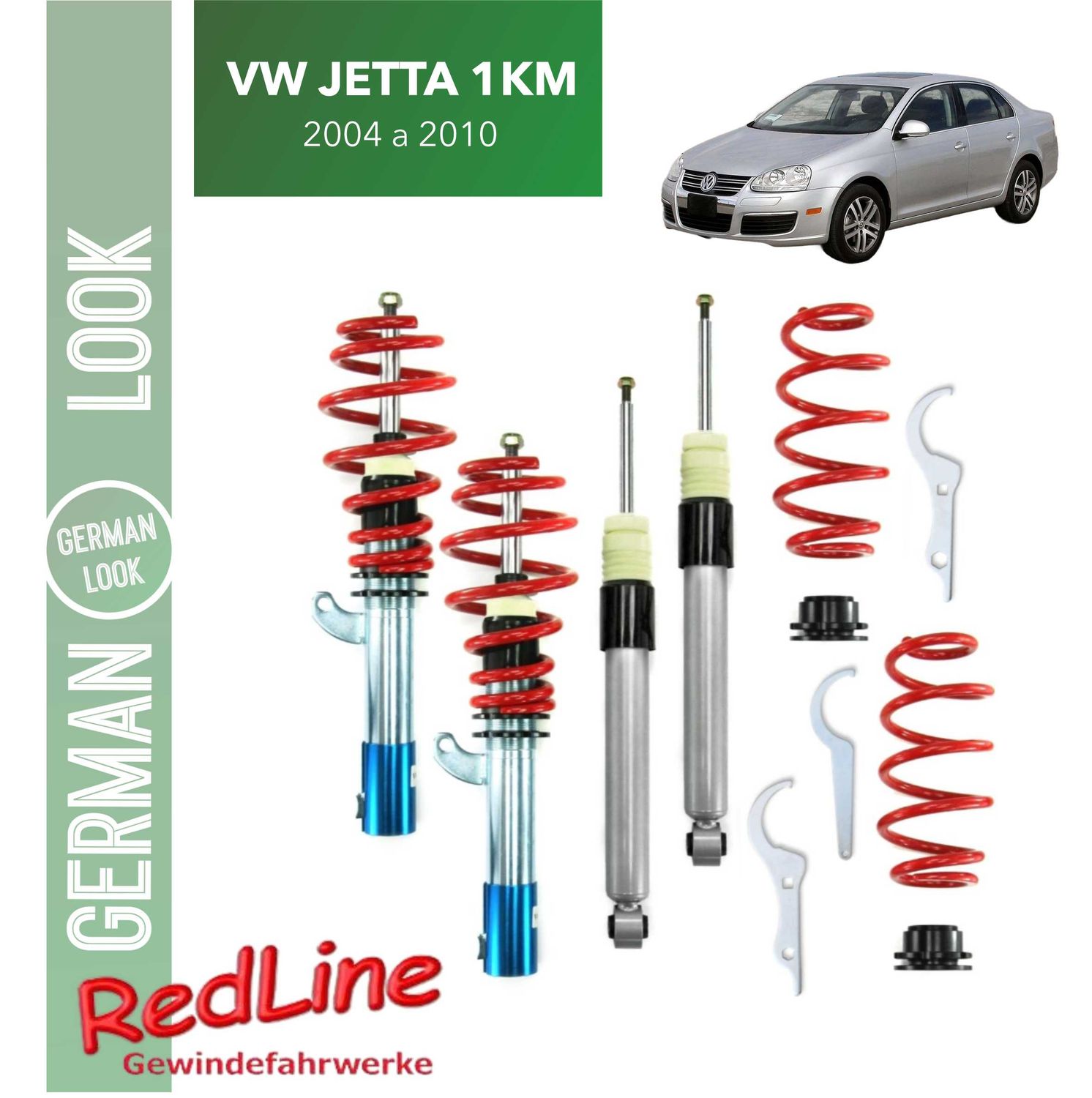 Kit combiné fileté Redline VW Jetta 1KM 2004-2010
