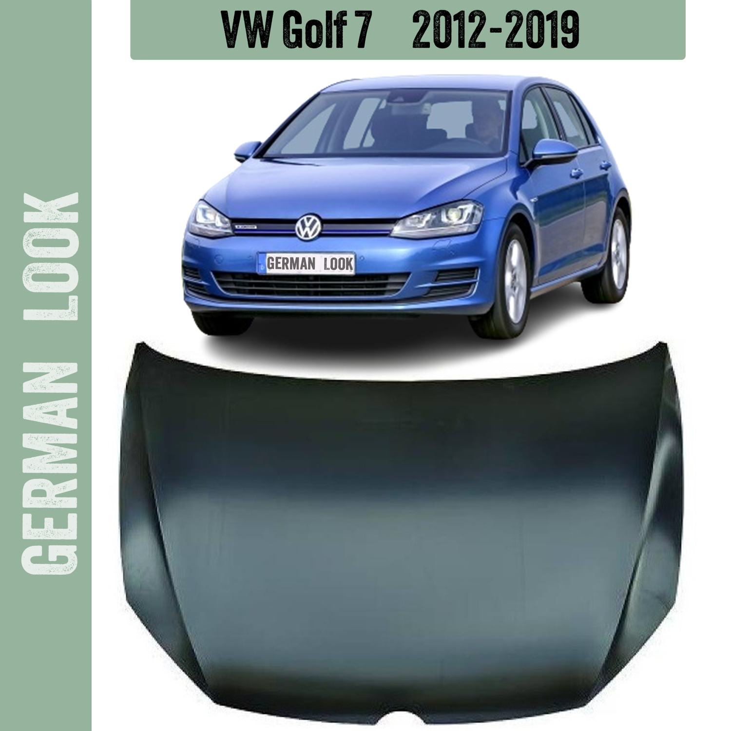 Capot do motor para Volkswagen GOLF 7 2012 - 2017 Capot do motor para Volkswagen GOLF 7 2012 - 2017