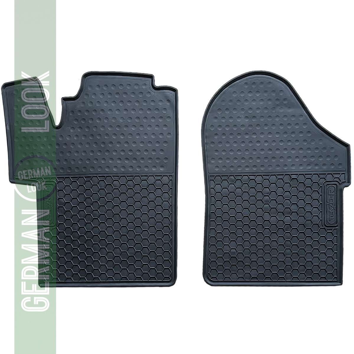 Tapis de sol en caoutchouc noir de qualité supérieure pour Mercedes Classe V W447 à partir de 2014 Tapis de sol en caoutchouc noir de qualité supérieure pour Mercedes Classe V W447 à partir de 2014
