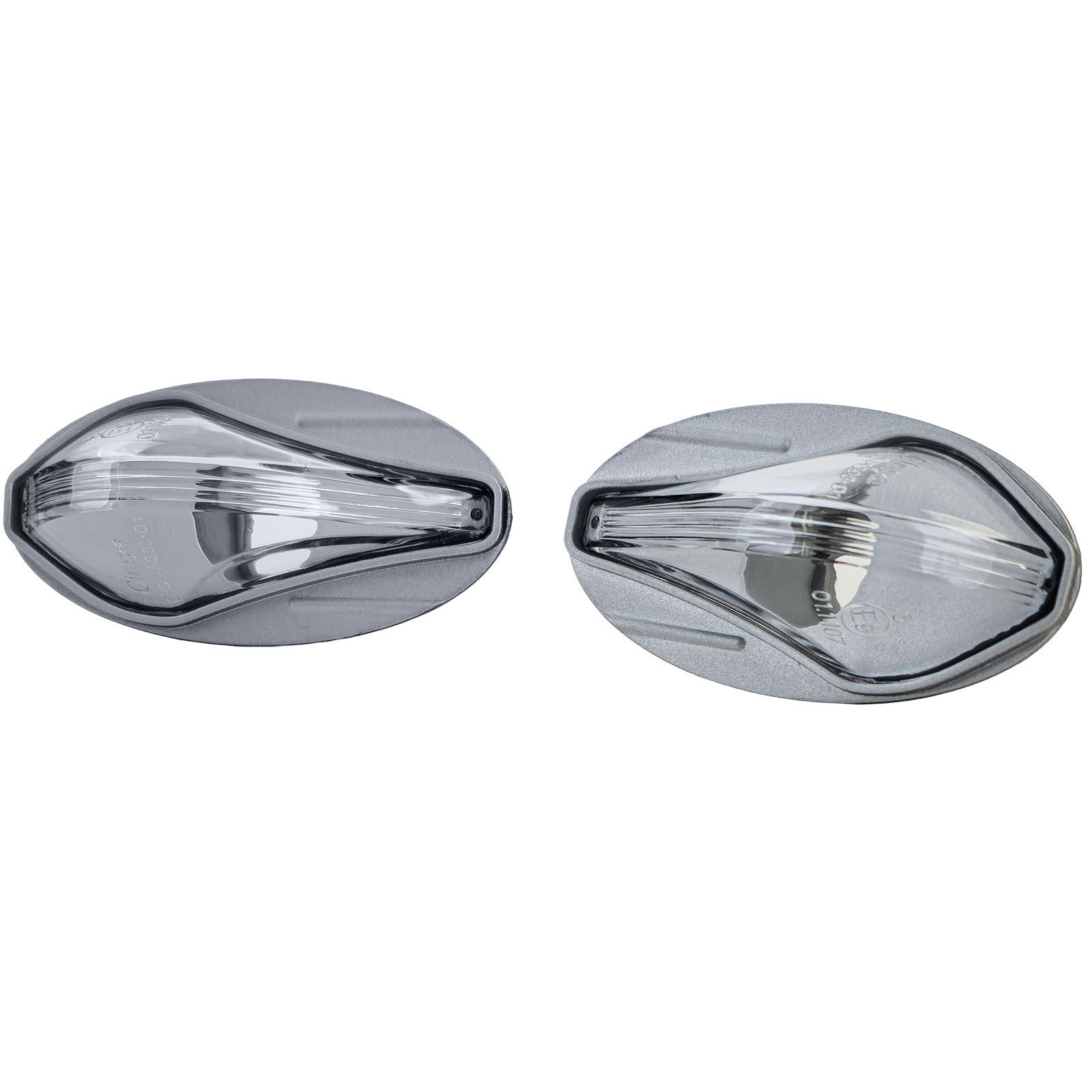 Clignotants latéraux en verre transparent, transparent, pour Peugeot 107, 206 SW CC, 307, 407, 607, Toyota Aygo