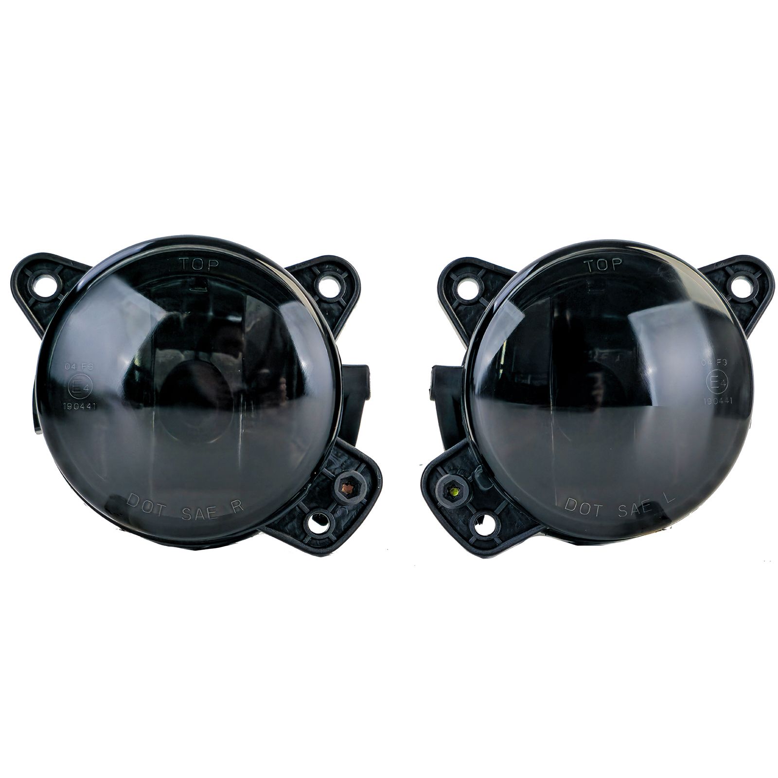 Phares antibrouillard noir pour VW T5 Crafter Touareg 7L Polo 9N3