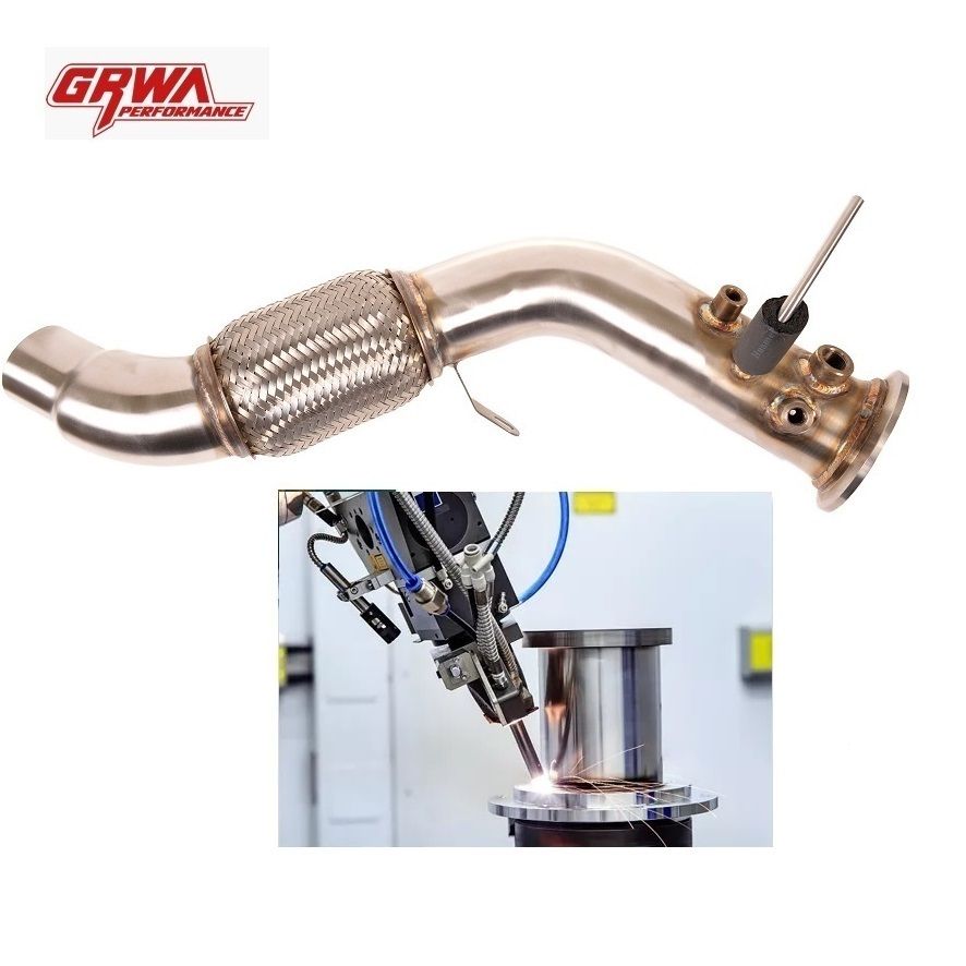 Downpipe BMW 3.0D M57N2 Inox 76mm – E90 E91 E92 E60 E61 X5 X6 325d 330d 530d