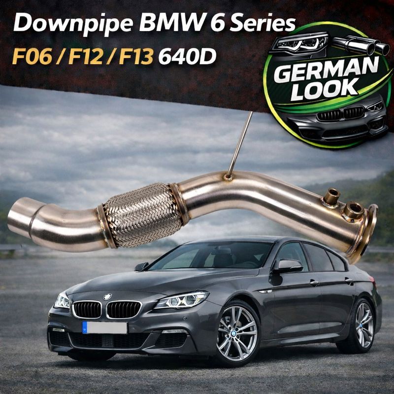 Downpipe FAP BMW 640d 313cv – Série 6 F06 F12 F13 M57N2 Performance