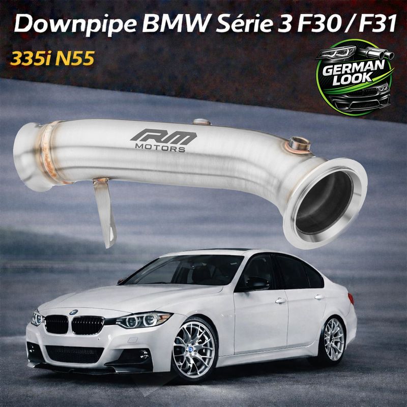 Downpipe Inox RM Motors BMW 335i F30 F31 N55 Euro 6 Performance
