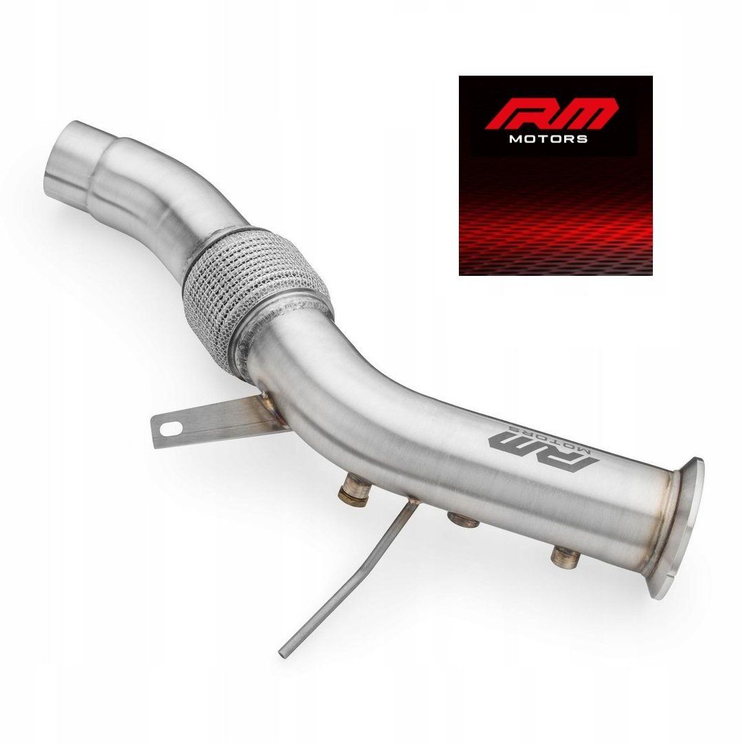 Downpipe BMW F30 F31 330d 335xd N57 Inox 76mm RM Motors