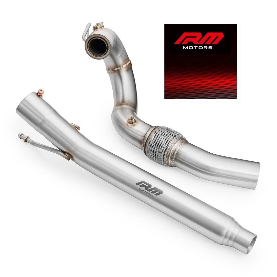 Downpipe VW Golf 6 Scirocco 2.0 TDI 110 140 170cv Inox RM Motors
