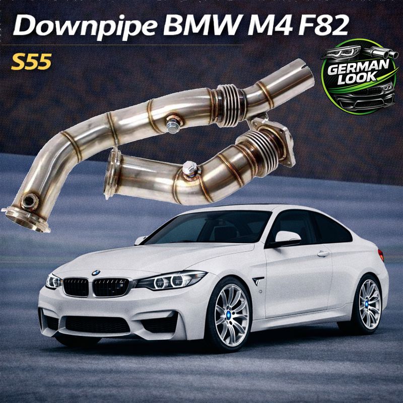 Downpipe BMW M3 F80 M4 F82 S55 Inox TurboWorks 431-460cv
