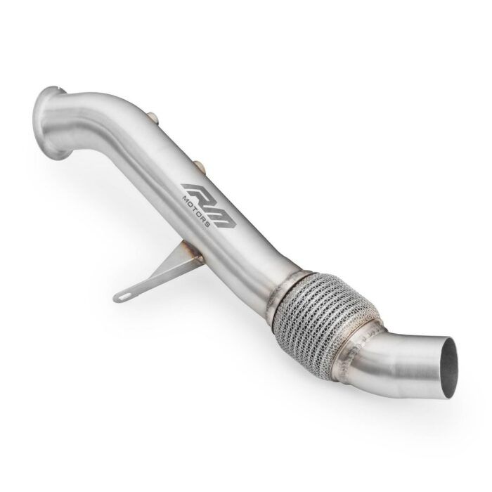 Downpipe Rm Motors pour moteur M47 BMW série 1 E81 E87 118D 122cv et 120D 163cv phase 1