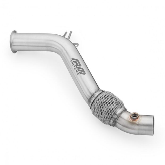 Downpipe RM MOTORS moteur B47 N47n BMW série 5 F10 F11 518d 520d 525d après 2014 euro 6