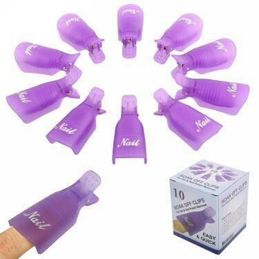 10 pcs soak-off clip