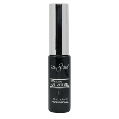 Cre8tion Detailing Nail Art Lacquer 0.25oz, Color: Black